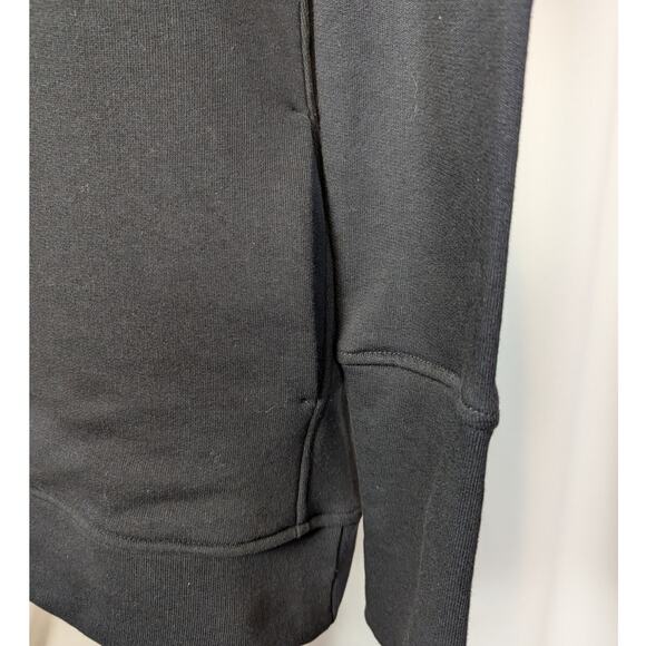 Saint + Sofia Turtleneck Cotton Sweatshirt Black - Picture 10 of 16